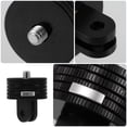 thumbnail image 3 of CIMAXIC Support de Caméra d'Action Lot de 1 avec Rotation à 360° et Libération Rapide pour Voyage en Forme Carrée Noire, 3 of 8