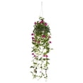 thumbnail image 1 of Nearly Natural 6945 30 in. Petunia Hanging Basket Artificial Plant, 1 of 1