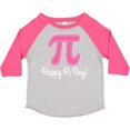 thumbnail image 3 of Inktastic Happy Pi Day Pink Math Symbol Girls Toddler T-Shirt, 3 of 5