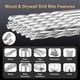 thumbnail image 2 of 100pcs Drill Bits Set, 1/8 Inch Drywall Guide Point Cutting Bit Drywall Tools, Cutting Drywall for U, 2 of 5