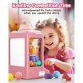 thumbnail image 2 of Mini máquina expendedora Claw Machine Jovow con monedas de juego y 35 juguetes, 2 of 7