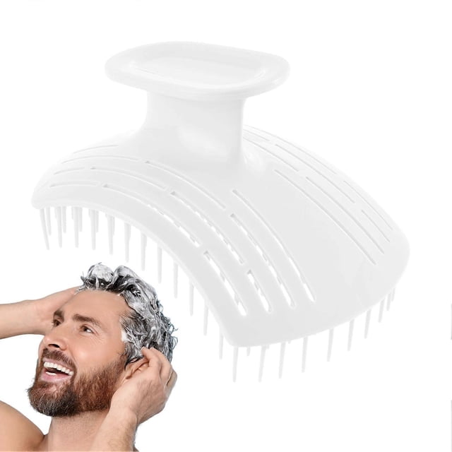 Scalp Massager for Hair Growth and Deep Cleaning, AntiSlip Scrubber for Dry and Oily Hair