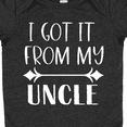 thumbnail image 4 of Inktastic I Got It from My Uncle Boys or Girls Baby Bodysuit, 4 of 5