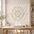 thumbnail image 5 of Floral Garden Mandala with Composed Concentric Layers Pointed, Mystical Fantasy for Space Lovers, Galaxy Room Decor, Christmas Gift, Tapestry Wall Hanging for Bedroom and Dorm, 5 of 7
