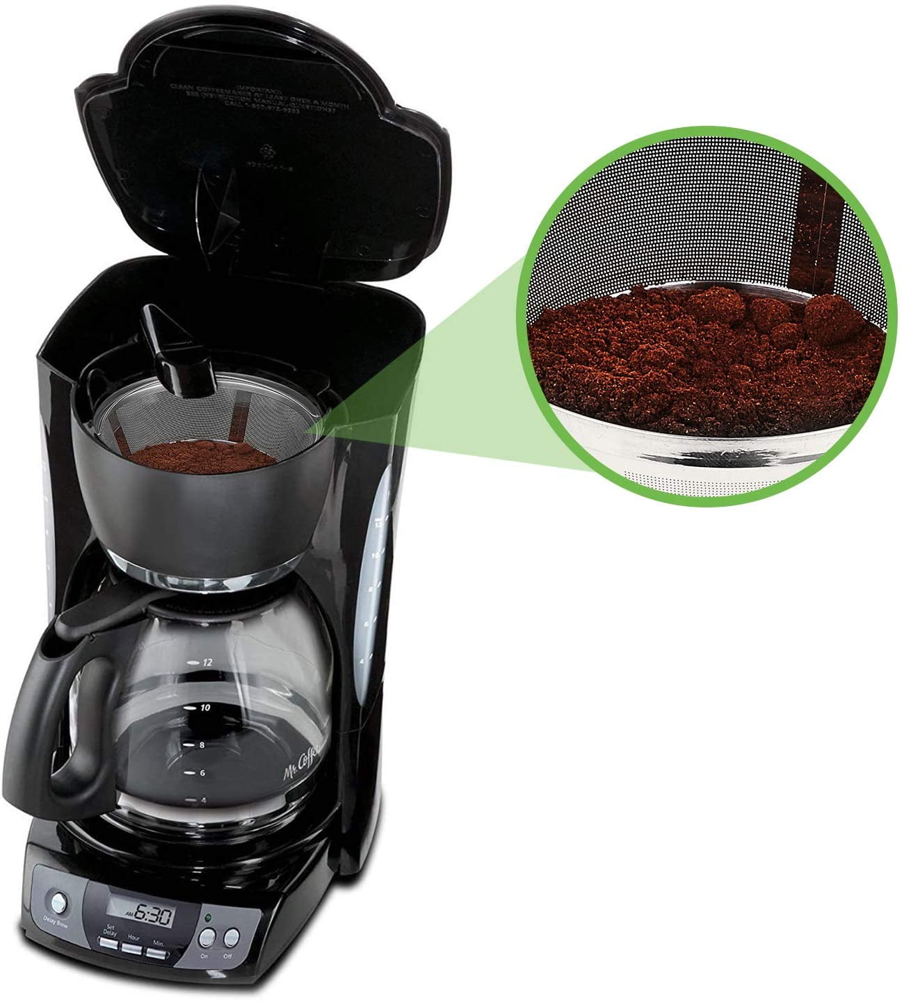 Reusable Coffee Filters 8-12 Cup 