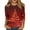Deep Red #139, variant on HaHaHappy Christmas Women's Shirts Plus Size Funny 3/4 Sleeve T-Shirts Xmas Tree Print Party Tunic Tops Crew Neck Cute Three Quarter Length Pullover Ugly Blouses Royal Blue 2XL