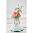 thumbnail image 2 of Ceramic Hummingbird Flower Bell Home Decor Gift for Mom Birdwatcher 2.25", 2 of 3