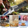 thumbnail image 6 of Handhend Alcohol Concentration Detector Of Liquor Alcohol Meter Refractometer 0-80% v/v Alcoholometer Oenometer ,Easy to Use, 6 of 6