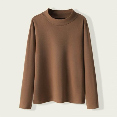 Bxsruta Pullover for Kids Kids Clothes Children s Solid Color Long Sleeved Top Casual and Comfortable Base Shirt