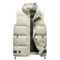 thumbnail image 2 of Durtebeua Lightweight Warm Zip Up Polar Vests Outerwear with Zipper Pockets, Sleeveless Jacket for Winter Men's Lightweight Vest Outerwear, 2 of 4