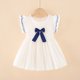 thumbnail image 2 of Vestido de niña Vestido infantil Ropa infantil Vestido de princesa con lazo grande para niña Vestido para niña, 2 of 4