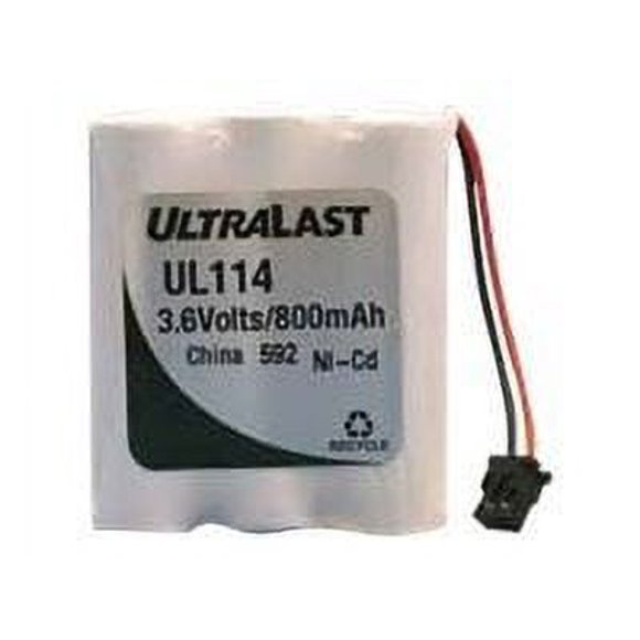 UltraLast UL114 - Battery - NiCd - 800 mAh - for Panasonic KX-TG200, TG210, TG2401, TG2481, TG2503, TG2562, TG2564, TG2583, TG2584, TGM240