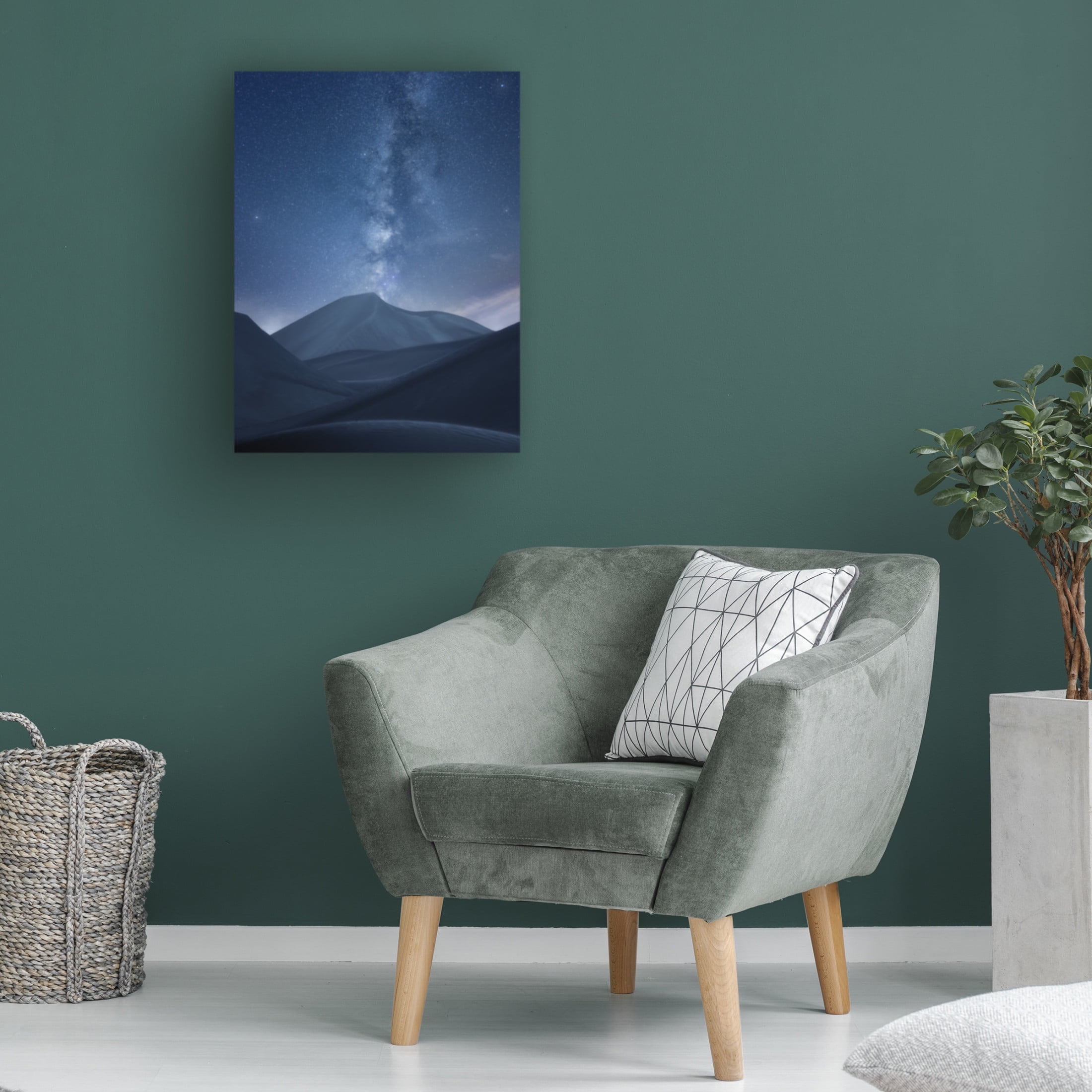 Trademark Fine Art Ahmed Sulaiman Alshehhi Dunes View Point Canvas Wall Art