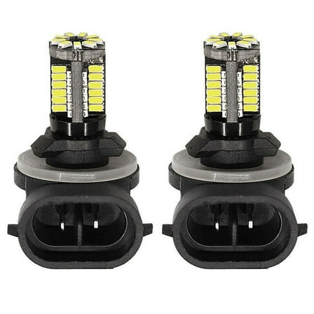 Lindmeyers New 2x 881 LED Replacement 12V Bright White Car Fog Light Bulbs 862/886/889/894/896