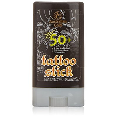australian gold spf 50 tattoo stick 14 g - Walmart.com - Walmart.com