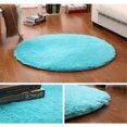 thumbnail image 3 of Circle Rugs for Bedroom Dorm Fluffy Fuzzy Soft Carpet Bedside Area Rug Indoor Living Room Carpet Home Decor, 3 of 7