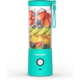 thumbnail image 1 of Portable Blender for Smoothies & Shakes | 16oz | Cordless Personal Small Blender | USB-C Rechargeable & Self Cleaning | Mini Travel Blender with Stainless Steel Blade | Brand New, 1 of 7