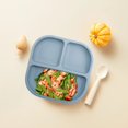 thumbnail image 5 of DFC Silicone Divided Plate Tray For Dining Table Kitchen Living Room Multipurpose Serving Dish Food Container 18.7X18X3CM, 5 of 5