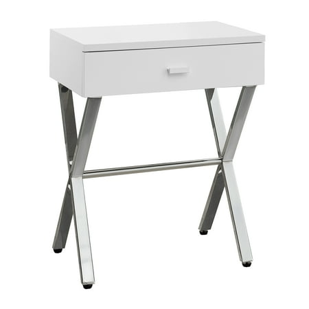 UPC 680796000073 product image for Accent Table  Side  End  Nightstand  Lamp  Storage Drawer  Living Room  Bedroom  | upcitemdb.com