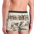 thumbnail image 5 of Junzan Cows On The Farm Mens Underwear Boxer Briefs For Men’s - Small, 5 of 9