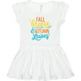 thumbnail image 3 of Inktastic Thanksgiving Fall Breeze and Autumn Leaves Girls Toddler Dress, 3 of 5