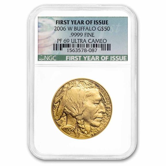 2006-W 1 oz Proof Gold Buffalo PF-69 NGC (First Year of Issue)