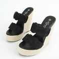 thumbnail image 6 of Women's Slippers Sexy New Straw Knitted Simple High Heel Slope Heel Waterproof Platform Car Model LFD-10368-A65, 6 of 6