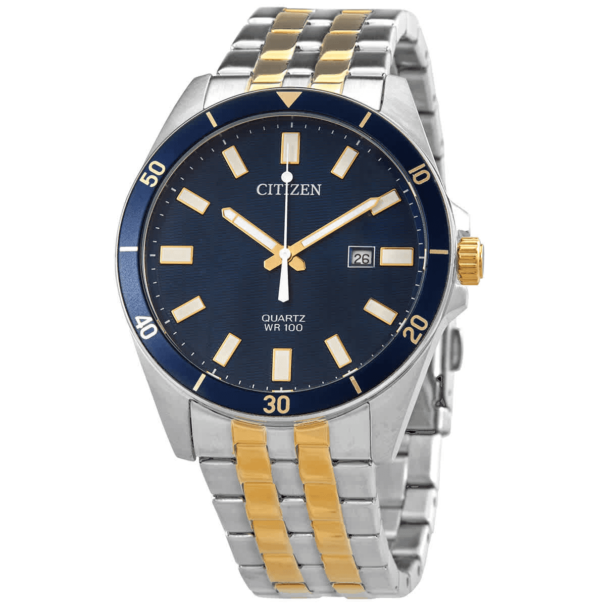 Citizen ゴールド腕時計 Citizen Men's Quartz Classic Wrist Watch, Gold-Tone