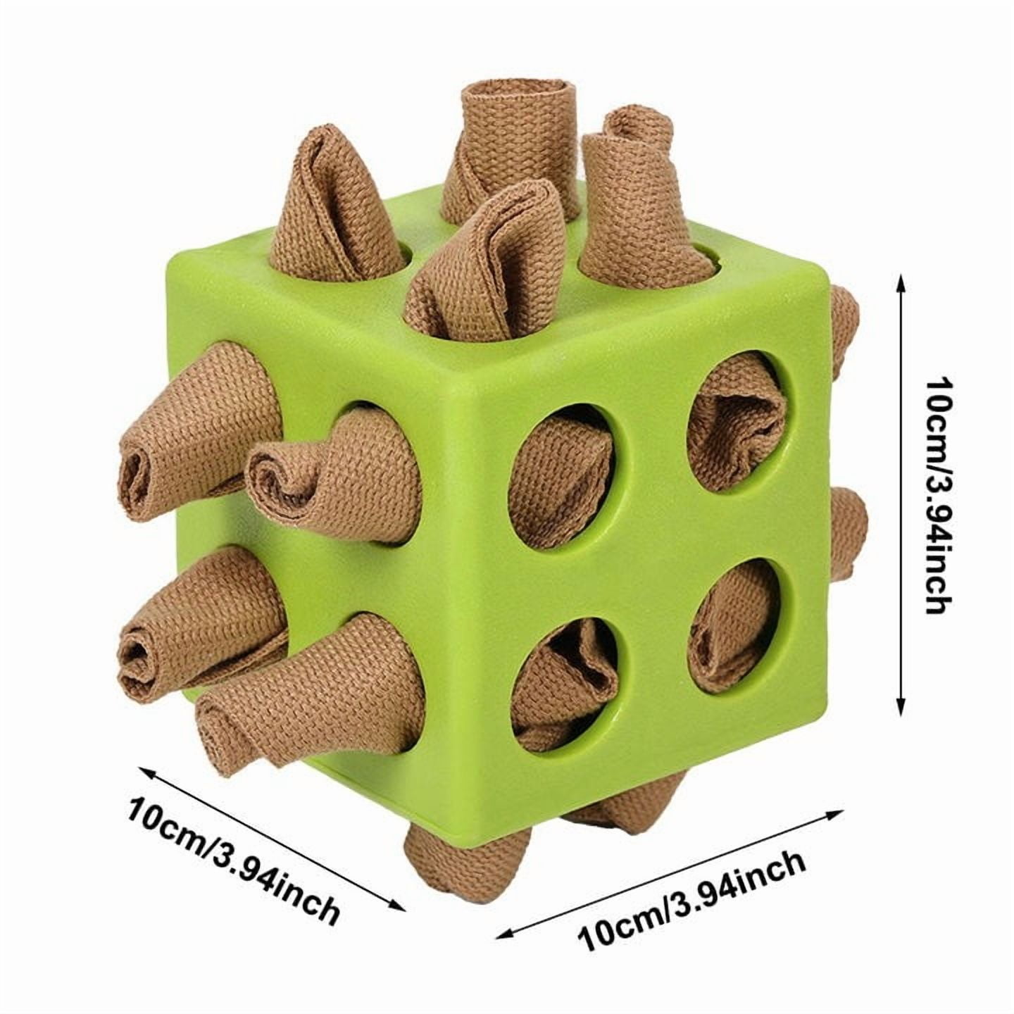 Interactive Dog Sneaker Toy Portable Intelligence Puzzle Cube for Small and Medium