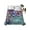 Purple, variant on Spring Purple Flower Twim Size Flat Sheet, Wrinkleproof & Fadeproof Cooling Flat Bed Sheet Only, Retro Wall Seamless Garden Pastoral Breathable Soft Bedding Top Sheets 66 x 96 Inches