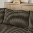 thumbnail image 4 of Muumblus U-Shaped Modular Sectional Sofa with 2 Movable Ottomans, Boneless Cloud Couch, No Assembly Sofa Set for Small Spaces, Living Room, Brown Corduroy, 4 of 7
