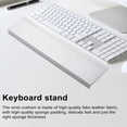thumbnail image 4 of YAOMOBB Desktop Keyboard Wrist Rest Ergonomic Keyboard Wrist Rest Holder with Multi compartments Storage Box Black White PC Keyboard Wrist Support Pad, 4 of 5