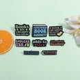 thumbnail image 3 of Épingles Émaillées Certifiées Book Addict, Citation de Lecture, Brochettes, Badge à Revers, Bijoux Cadeaux, 3 of 6