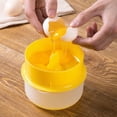 thumbnail image 2 of Separador de yema de huevo JAMW Amarillo 1 pieza con caja de almacenamiento, 2 of 5