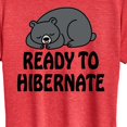 thumbnail image 3 of Instant Message - Ready To Hibernate - Women's Short Sleeve Graphic T-Shirt, 3 of 6