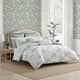 thumbnail image 2 of Set de Edredón de Algodón Laura Ashley Full/Queen con Almohada Floral, 2 of 8