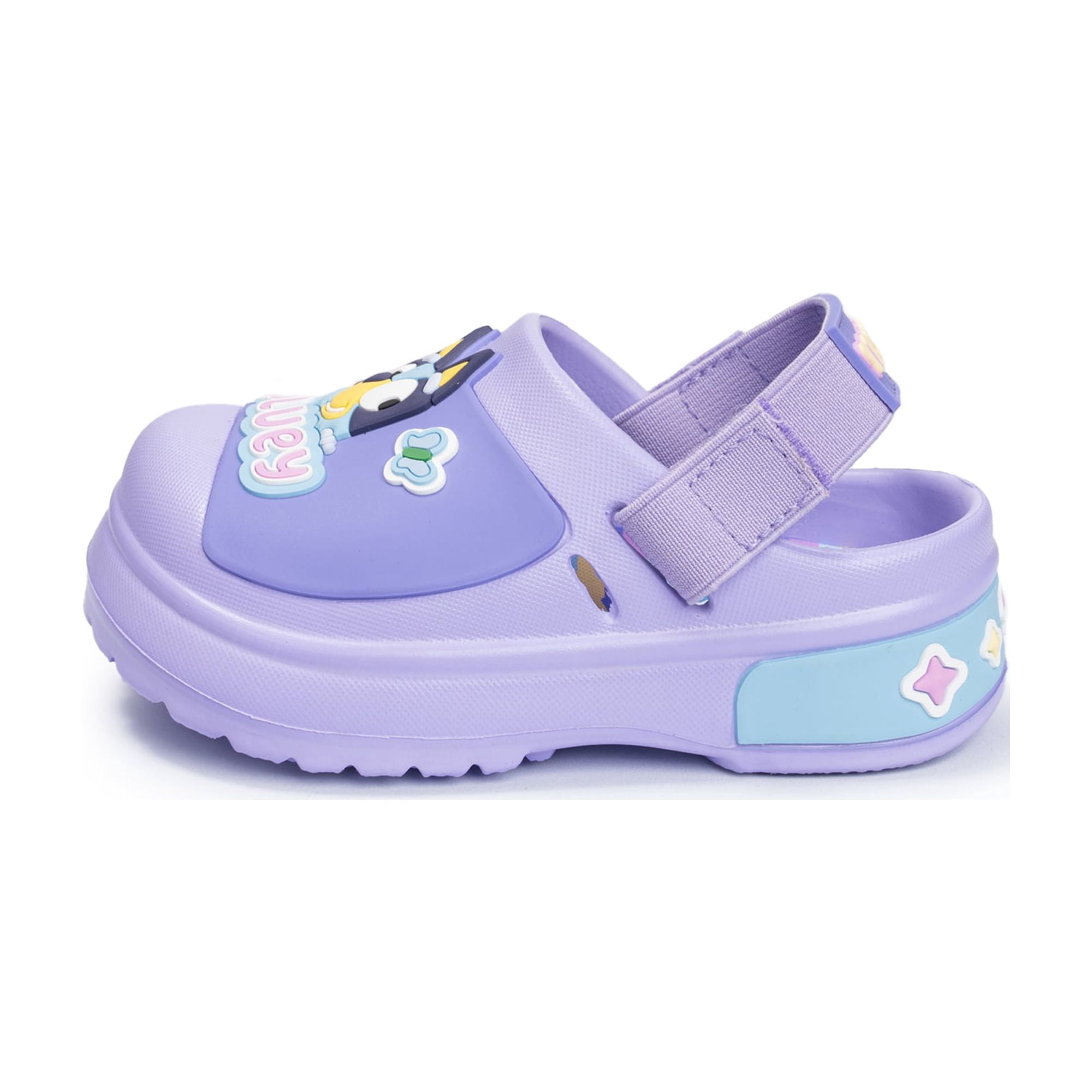 Bluey Toddler Girls Strap Up Clog