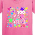 thumbnail image 4 of Inktastic 100 Days of School Pastel Stars Youth T-Shirt, 4 of 5