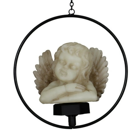 

SHENGXINY Home & Kitchen Supplies Clearance Solar Powered -Mini Angel Cherub Lantern Garden Yard Patio Art Decor