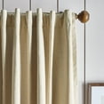 thumbnail image 3 of Martha Stewart Lido, 50"W x 84"L Backtab Blackout, Linen, Indoor Curtain, Set of 2, Linen, Cotton, Adult, 3 of 16