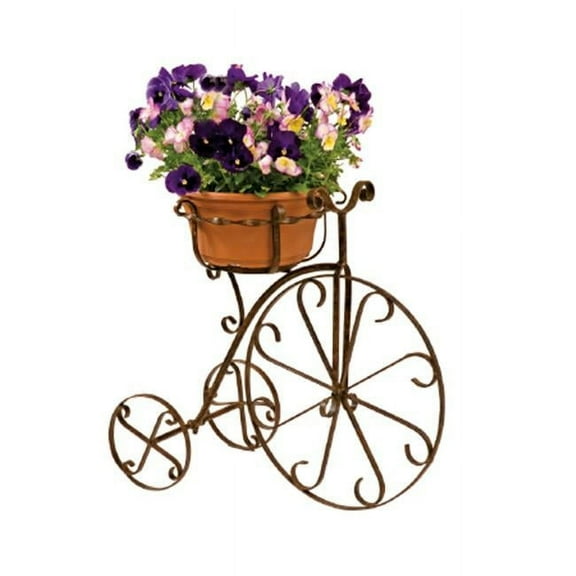 Deer Park D68 BK101X Metal Bike Planter