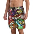 thumbnail image 2 of The Cuphead Show Mens Swim Trunks Quick Dry Board Shorts with Mesh Lining Beach Shorts Swimwear Bathing Suits, 2 of 7