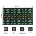 thumbnail image 5 of Green Dinosaurs MultiShapes Pattern Door Rugs,Washable Non Slip Door Mats Indoor,Decorative Door Mats,Entry Mat Indoor for Entrance,Bedroom,Kitchen,Bathroom,17"x30", 5 of 6