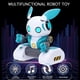 thumbnail image 3 of Robot Toys, Robots de Control Remoto Recargable De 2.4Ghz Con Auto-Demonga, Música, Ojos Liderados, Regalo de Cumpeados para Para Niñas Chicas Blancas y Verdes, 3 of 7