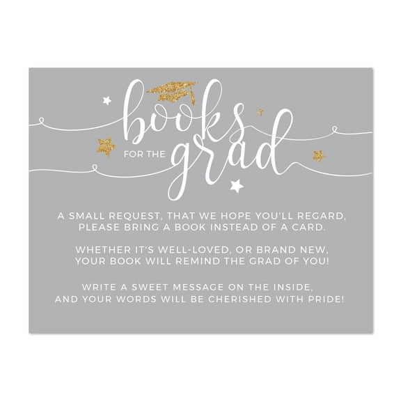 Koyal Wholesale Gray Gold Graduation Word Scramble Game Cards, 20-Pack