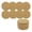 C, variant on Non-Woven Braided Coasters, Absorbent Rope Style Drink Mats with Metal Storage Holder for Coffee Table Desk and Home Living Room Furniture Decor 8 Pack, 4.5In