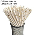 thumbnail image 3 of Paper Straws,100 Pcs Paper Drinking Straws For Wedding Party Restaurant Juice, Coffee Cold Drinks, Dessert and DIY Decoration (Stripe), 3 of 4