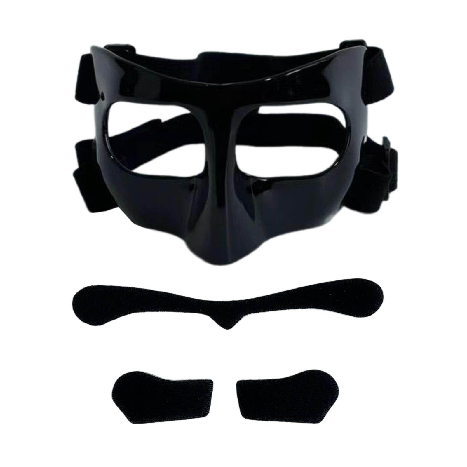LOVIVER Basketball avec Coussinets Protection Nasale pour Exercice Soccer Athlètes Autocollant Noir