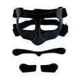 thumbnail image 1 of koolsoo Basketball Adjustable Strap Face Nose Guard for Boxing Softball Workout Black Black Sticker, 1 of 9