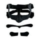 thumbnail image 1 of Máscara de baloncesto con correa ajustable y acolchado, protección facial protectora Negro Negro Pegatina, 1 of 9